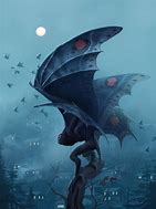 Image result for Mothman Mythical Creature
