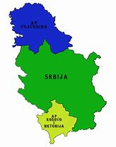 Image result for Podijeljena Srbija Mapa