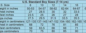 Image result for Jeans Pants Size Chart