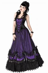 Image result for Gothic Prom Dress