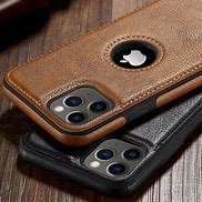 Image result for Leather iPhone 12 Pro Max Case