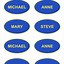 Image result for Editable Name Tag Template Word