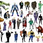 Image result for Batman Cartoon Characters Styles