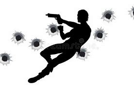 Image result for Silhouette Gun Fight
