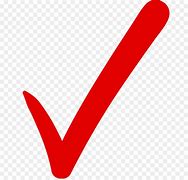 Image result for Red Check Mark No Background