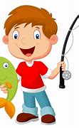 Image result for Little Boy Fishing Clip Art