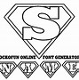 Image result for Superman Font Generator 3D