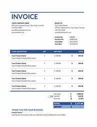 Image result for Free Construction Invoice Template PDF