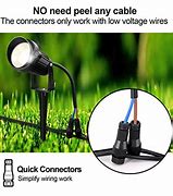 Image result for Low Voltage Landscape Lighting Connectors