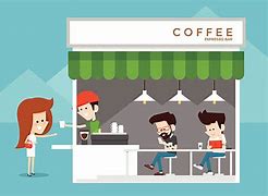 Image result for Sipping Coffee Cartoon