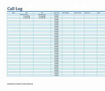 Image result for Phone Call Log Sheet Templates