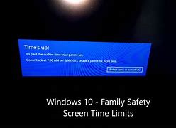 Image result for Limit Screen Time Windows 10