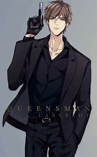 Image result for Anime Guy Black Suit