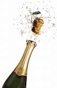 Image result for Silver Champagne Bottle Popping
