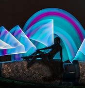 Image result for Siluet Light Painting
