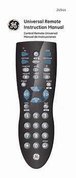 Image result for GE Universal Remote User Manual