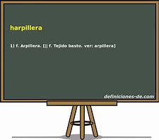 Image result for harpillera