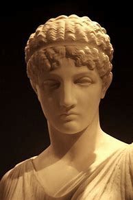Image result for Ancient Greek Female Face