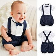 Image result for Born Boy Baby with Rompers