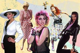 Image result for 80s Pop Culture Style