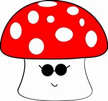 Image result for Cool Mushroom Clip Art