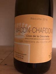 Image result for Heritiers Comte Lafon Macon Chardonnay