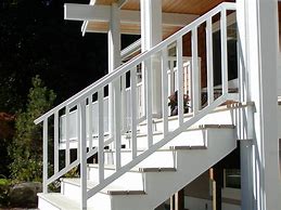 Image result for Handrail Aluminum Powder Coated Exterior and Bracket Hardware