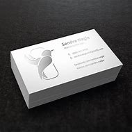Image result for Foil Printed Business Cards