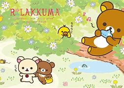 Image result for Rilakkuma Kawaii Cute Desktop Wallpaper