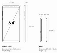 Image result for Note 9 Dimensions