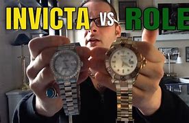 Image result for Invicta vs Rolex