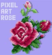 Image result for Rose Pixel Art 6X6 Bit