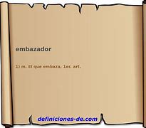 Image result for embazador