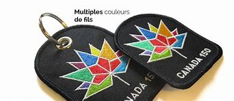 Image result for Badge Brode Personnalise