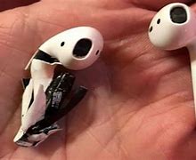 Image result for Broken Apple Headphones