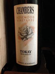 Image result for Chambers Rosewood Muscadelle Tokay Special