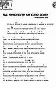 Image result for Scientific Method Song