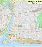 Image result for New York Waterfalls Map