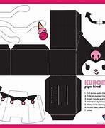 Image result for Sanrio Papercraft Box