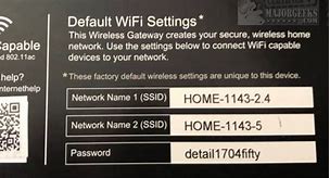 Image result for Network Security Key Xfinity Router