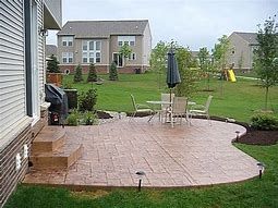 Image result for Stamped Concrete Patio Ideas