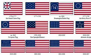Image result for u s flag history