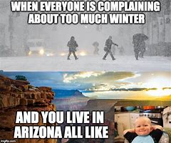 Image result for Arizona Winter Storm Meme