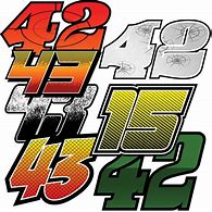 Image result for Race Car Number Vector Graphics