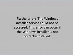 Image result for Windows Installer Service