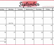Image result for September 2018 Monthly Calendar Printable Free PDF