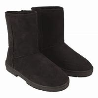 Image result for Men's Fleece Lined Slipper Boots