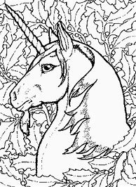 Image result for Tiger Unicorn Coloring Page