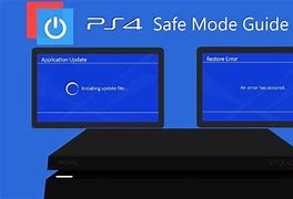 Image result for How to Fix Safe Mode PS4