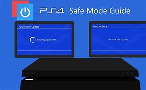 Image result for PS4 Safe Mode
